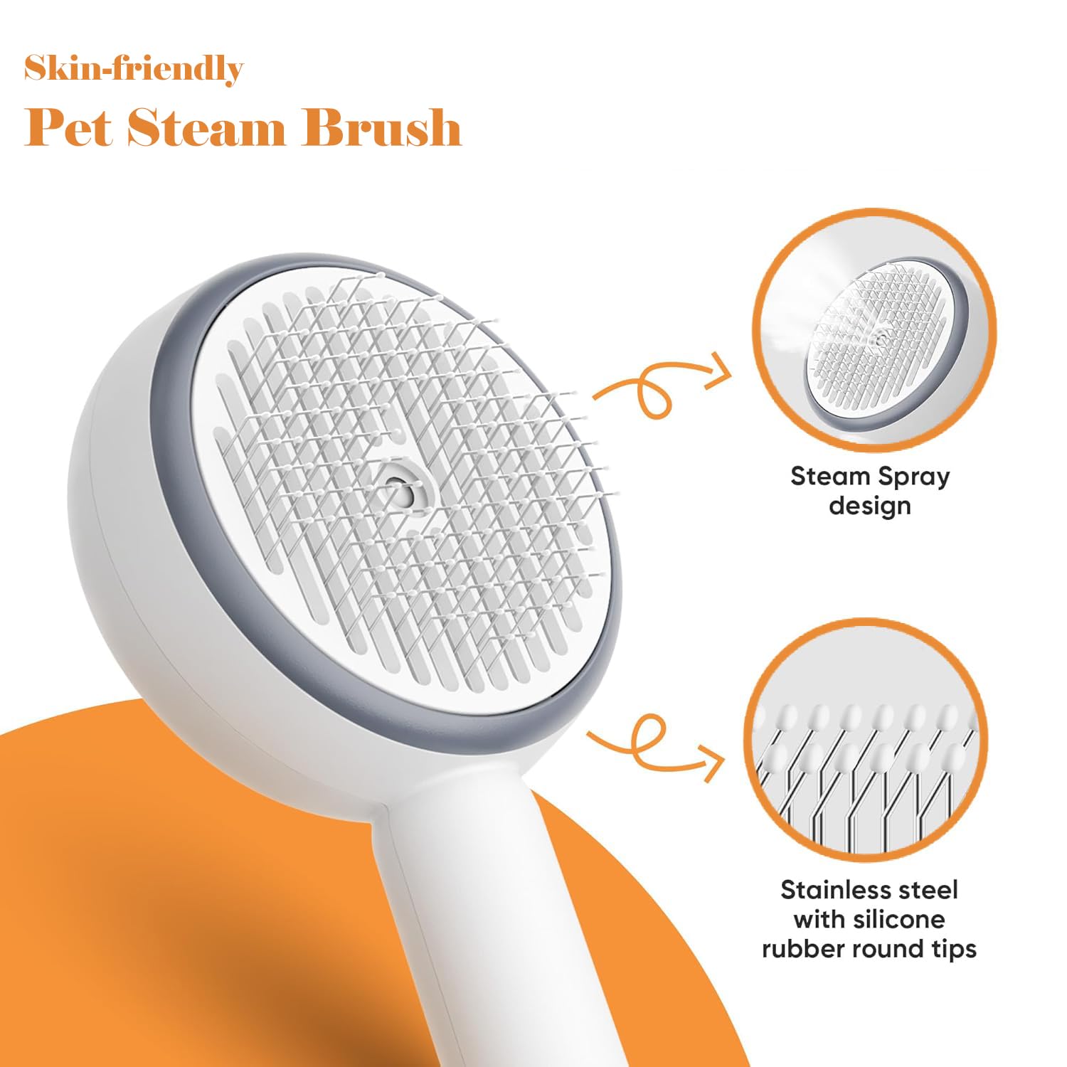 3 in1 Pet Bathing Brush for Ca - Pet Supplies Grooming Hours incelemesi ve fiyatı