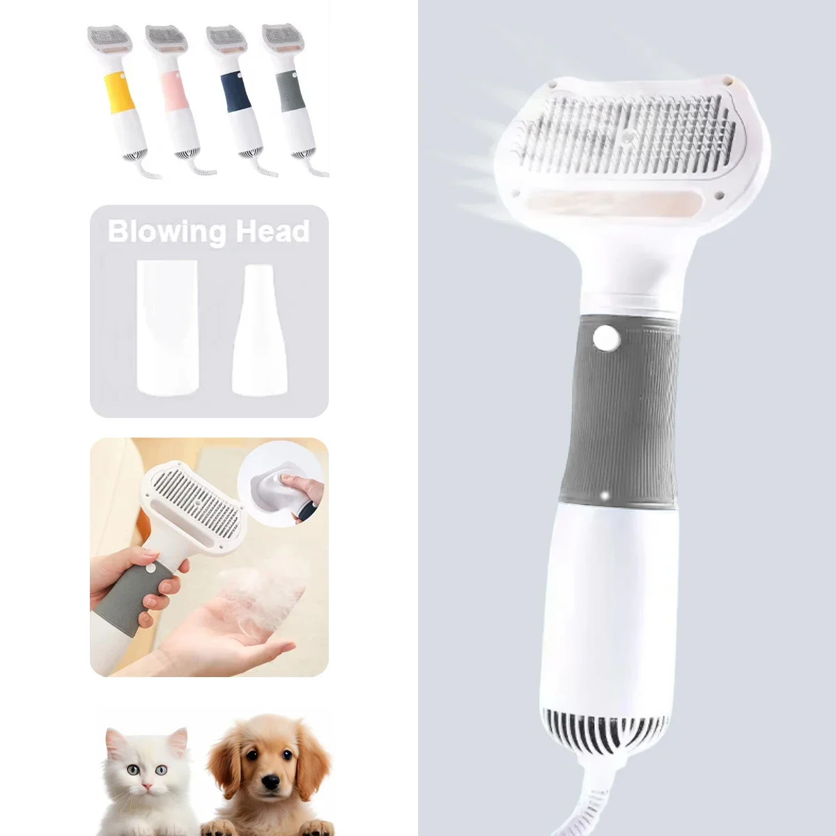 3 in 1 Dog's Dryer Pet Groomin - Pet Supplies Grooming Hours incelemesi ve fiyatı