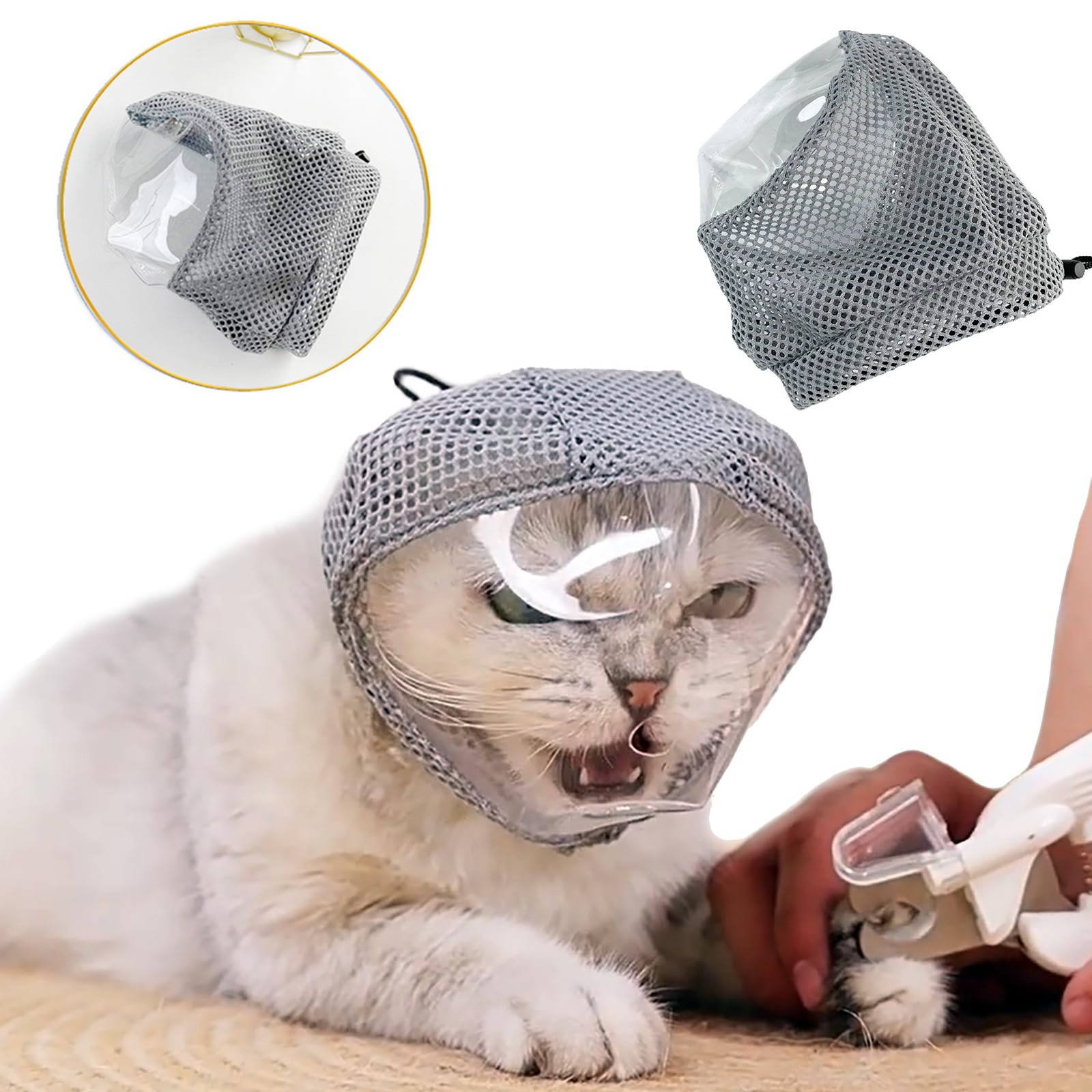 Pet Cat Anti Bite Muzzles Adju - Pet Supplies Nail Trim incelemesi ve fiyatı