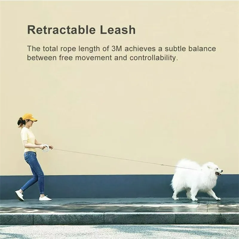 Moestar UFO 개폐식 가죽 끈 2 라이트 금속  - Retractable Dog Leash incelemesi ve fiyatı