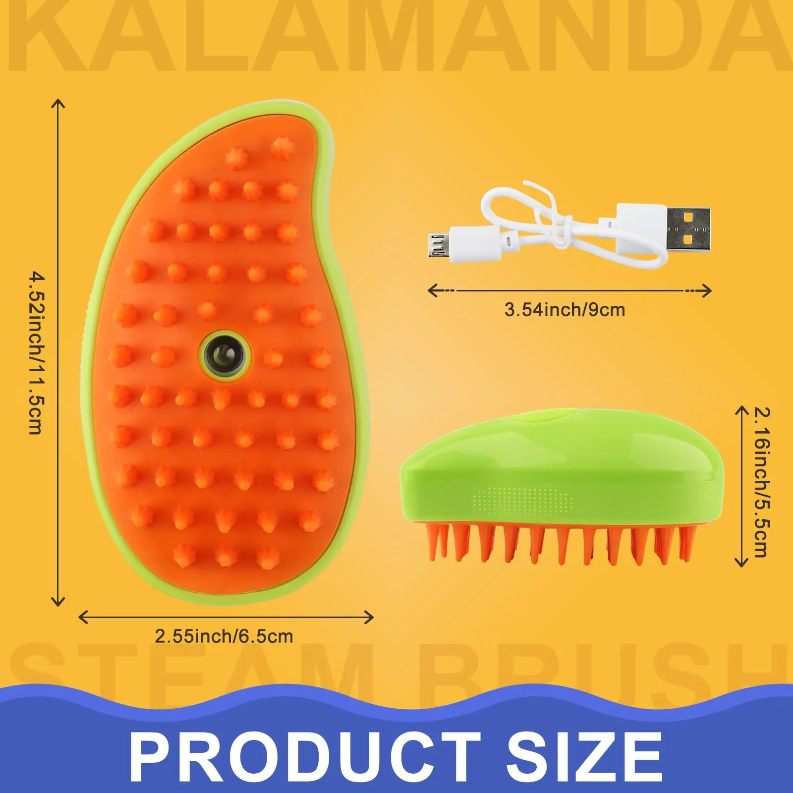 3-in-1 Steamy Brush for Pet Ca - Pet Supplies Grooming Hours incelemesi ve fiyatı