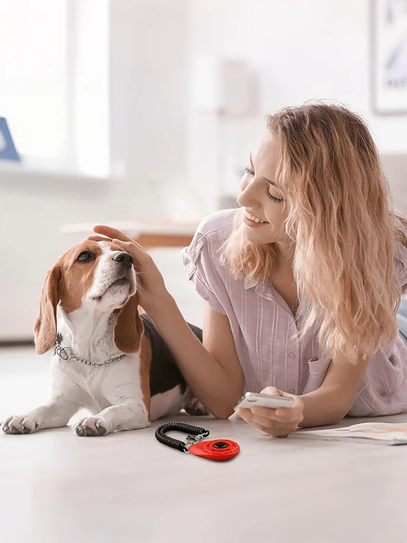 Dog Training Clicker with Wris - Retractable Dog Leash incelemesi ve fiyatı