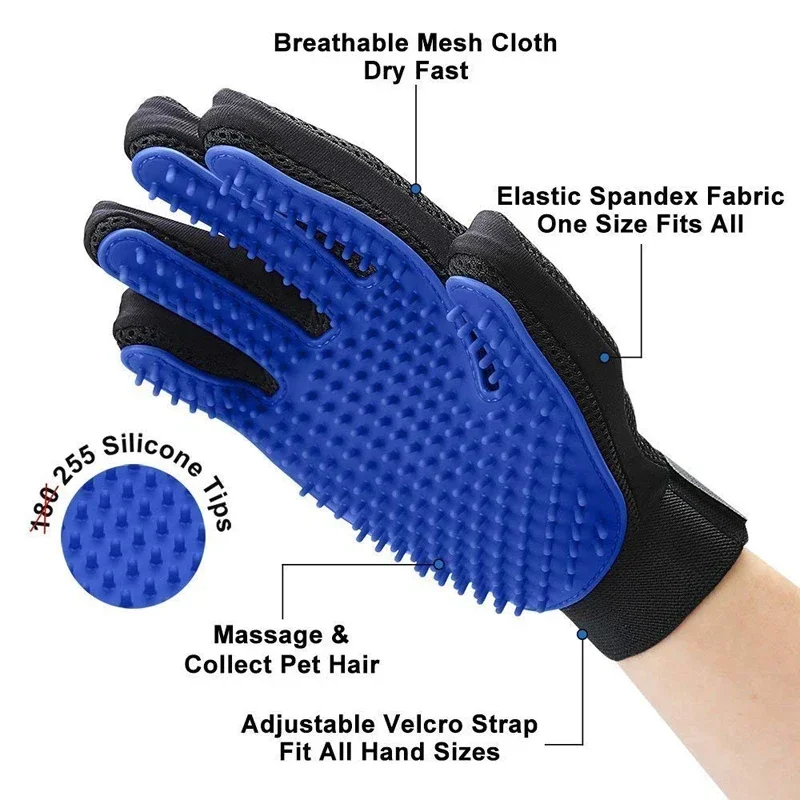 Pet Grooming Gloves Cats Hair  - Pet Supplies Grooming Hours incelemesi ve fiyatı