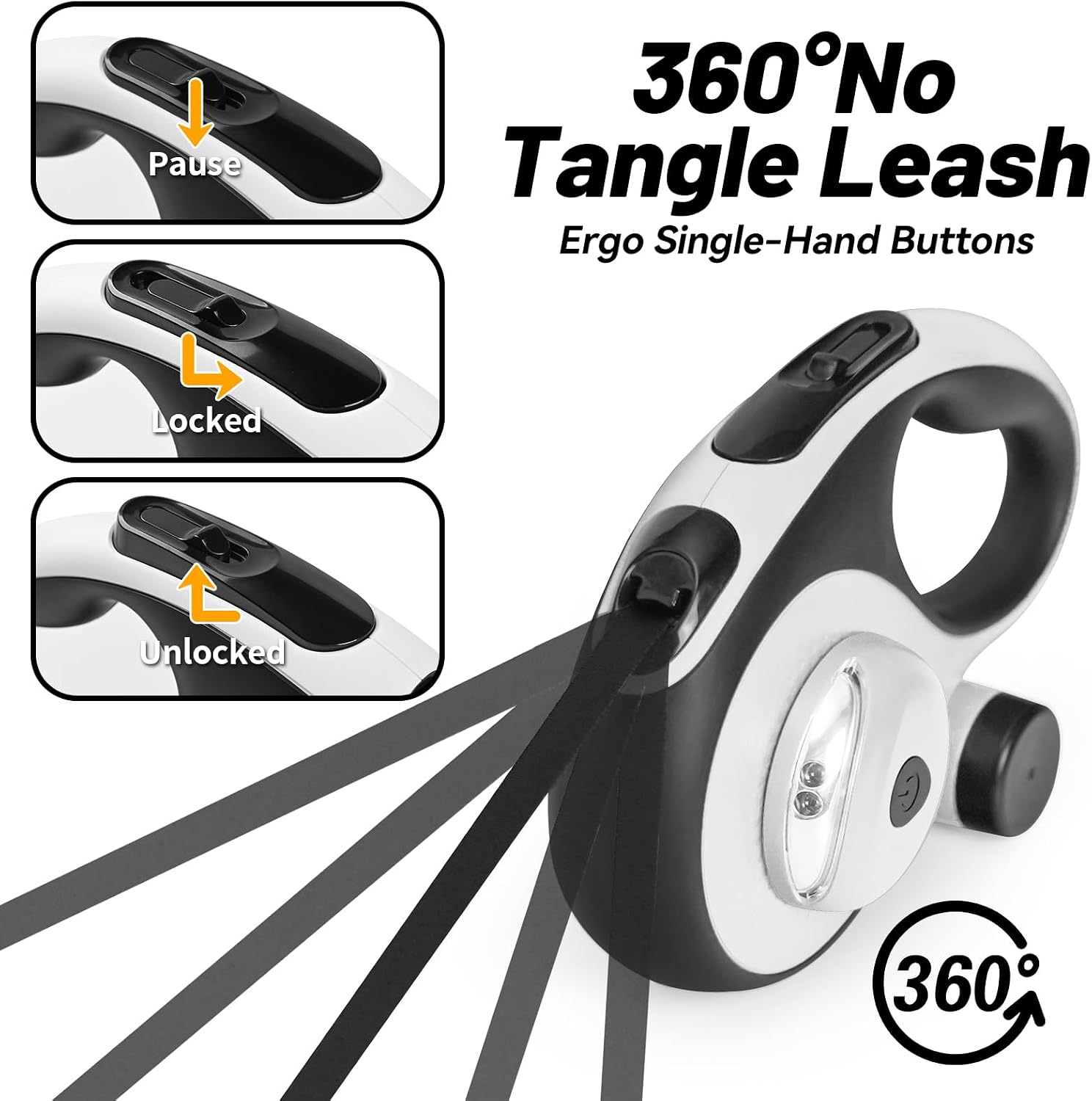 26ft Retractable Dog Leash for - Retractable Dog Leash incelemesi ve fiyatı