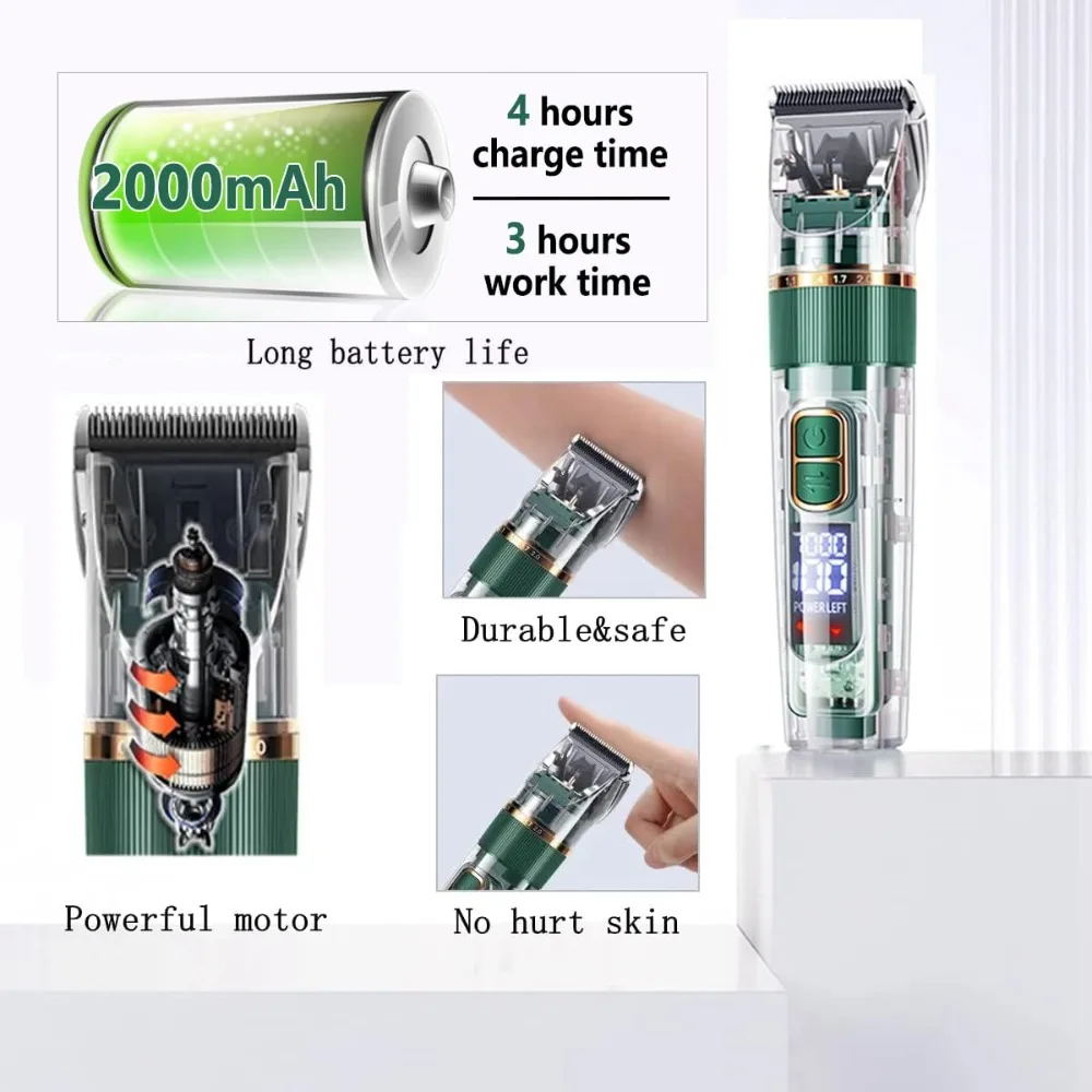 Pet Electric Hair Clipper Dog  - Pet Supplies Grooming Hours incelemesi ve fiyatı