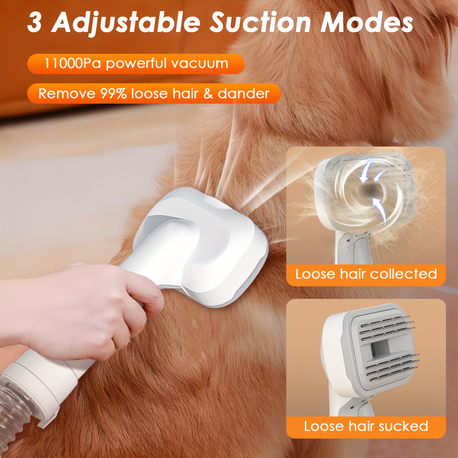 8-in-1 Dog Grooming Vacuum for - Pet Supplies Grooming Hours incelemesi ve fiyatı