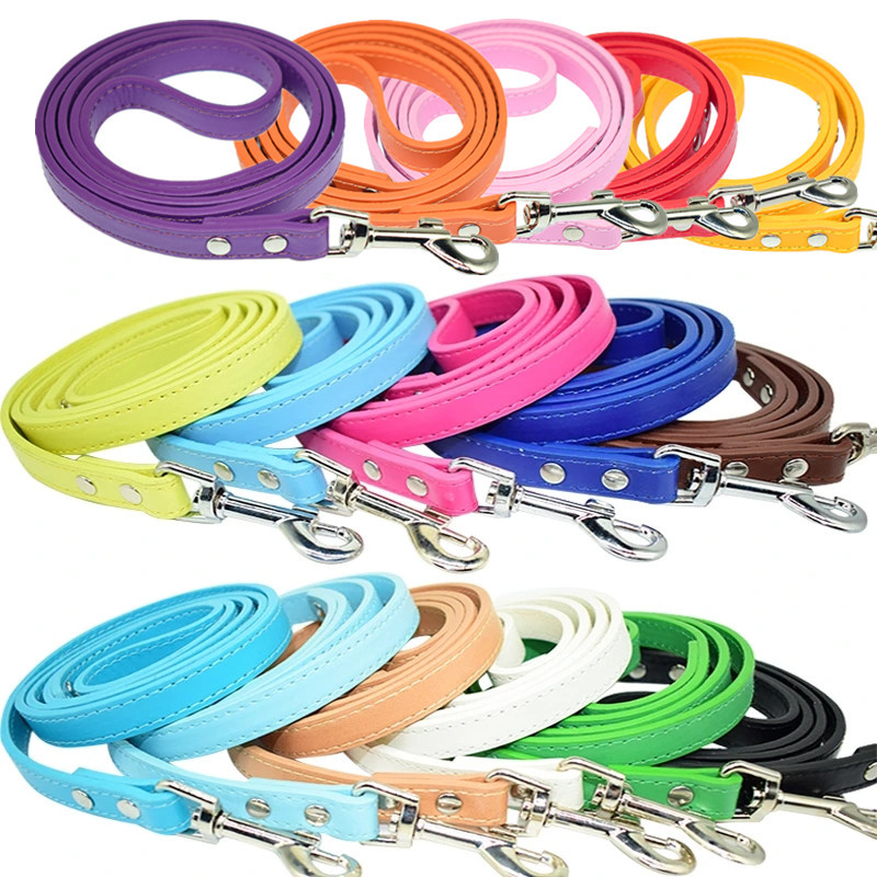 Leather Dog Leash Pet Dogs Lea - Retractable Dog Leash incelemesi ve fiyatı