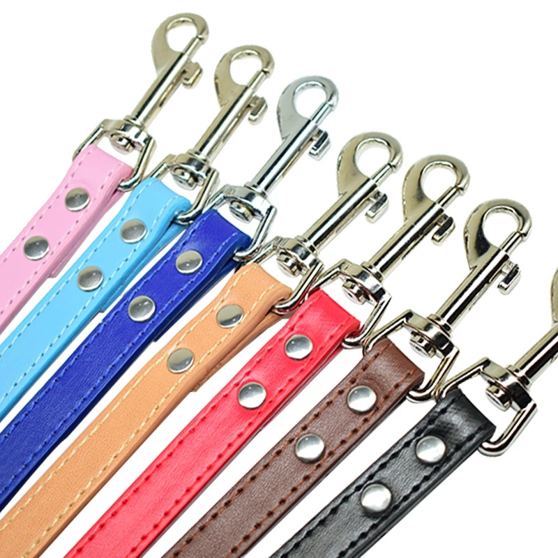 Leather Dog Leash Pet Dogs Lea - Retractable Dog Leash incelemesi ve fiyatı